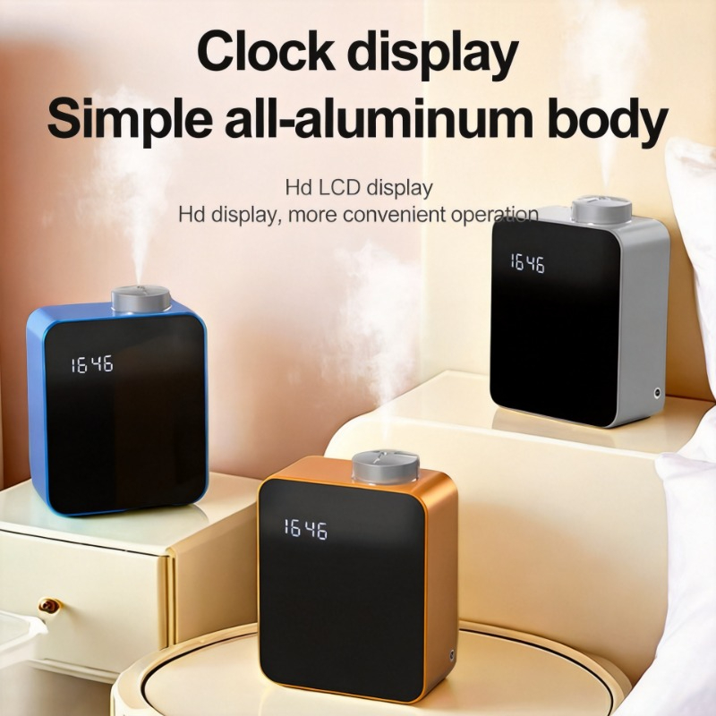 Home Office Marketing - 高級香り発生器 アルミ合金製 フレグランスオイルアロマディフューザー アプリ制御 ホテルマーケティングロビー 自宅