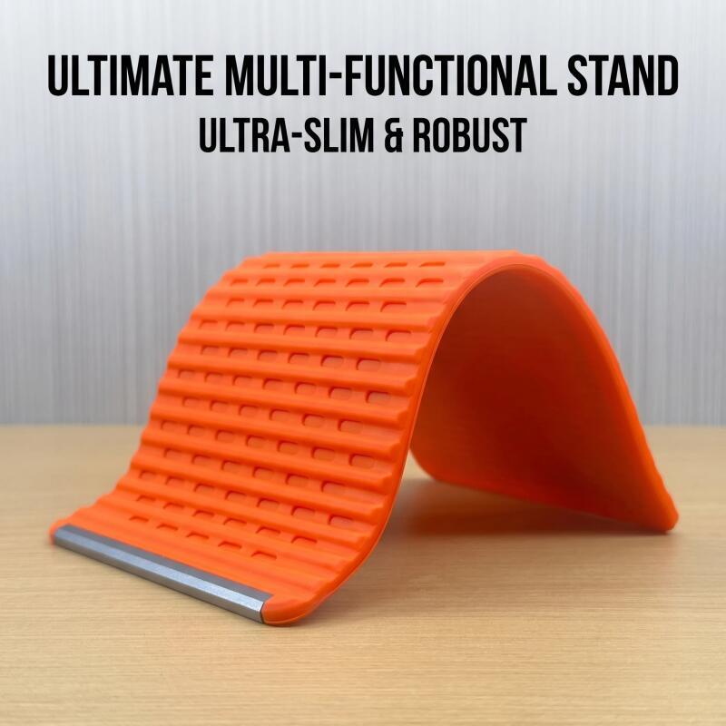 Laptop Stand Foldable - クリエイティブな折りたたみ式携帯電話スタンド - 柔軟に変形するデスク用タブレット・ノートパソコンホルダー 旅行用アクセサリー