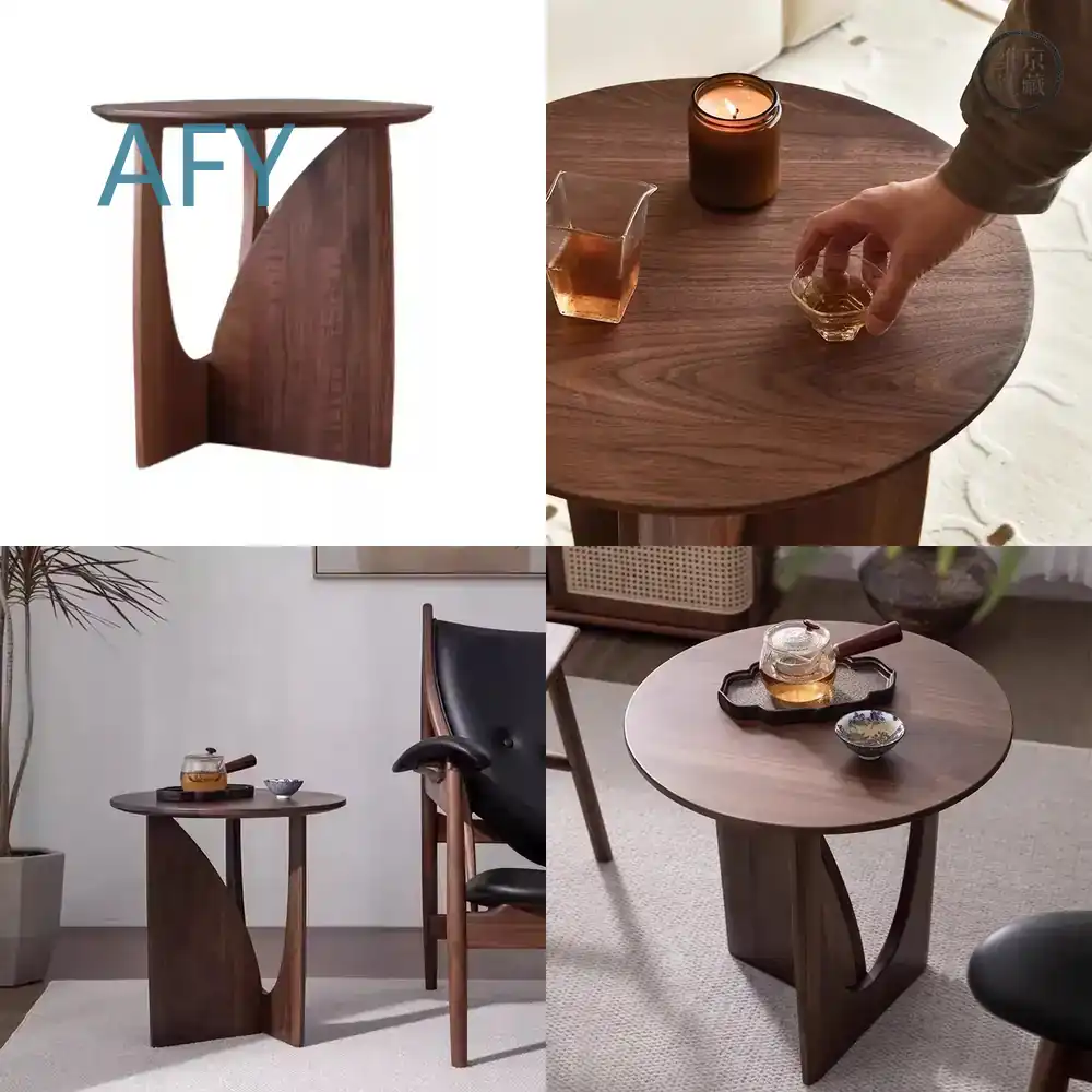 Home Office Of Ikea - 無垢材エッジテーブルコーヒーテーブル可動式小型テーブル、家庭用リビングルームオフィス寝室用、IKEA LACK、MUJI、WEST向け
