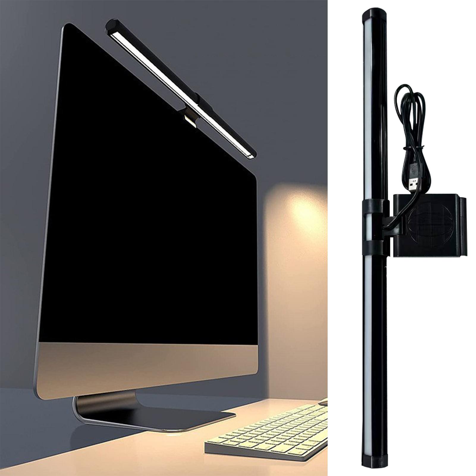 コンピューターモニターランプ 3 色調整可能なランプアンチグ - Home Office Lamp のレビューと価格