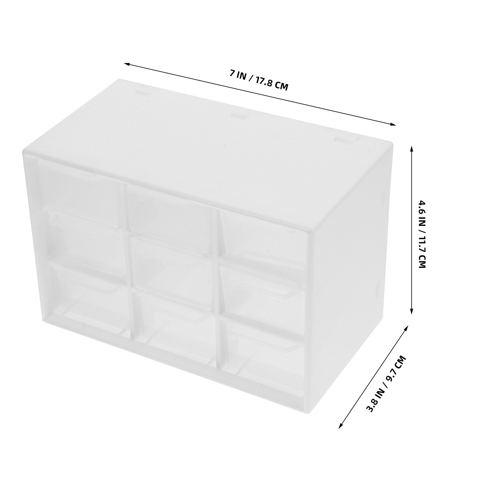 2個入りデスクトップ引き出しボックス、多層オーガナイザー、コ - Desk Drawer Small のレビューと価格