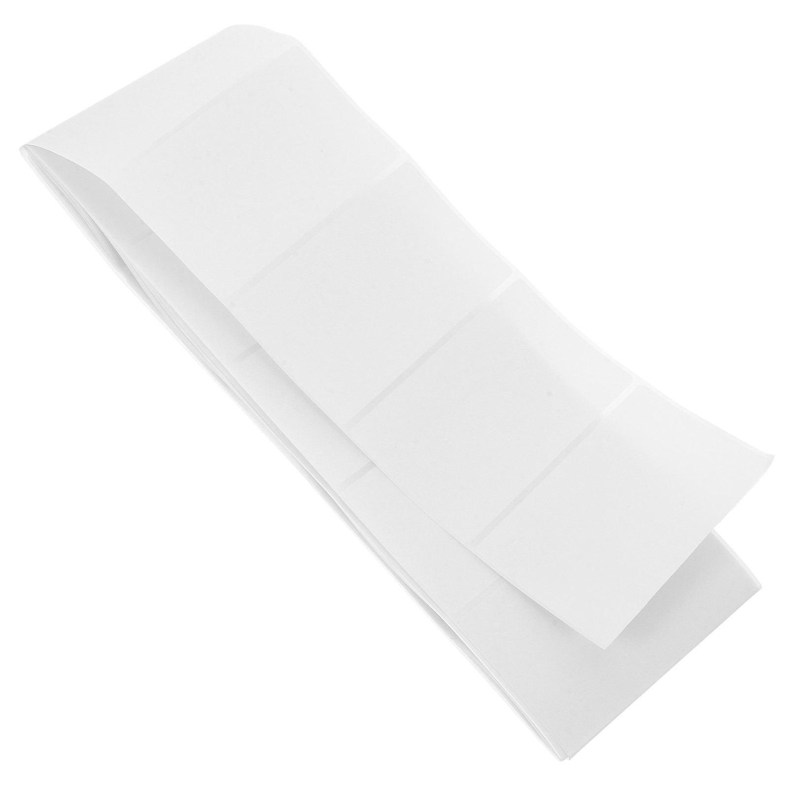100枚 80x50mm 自己粘着性ホワイトラベル 角丸コッ - Address Home Office のレビューと価格