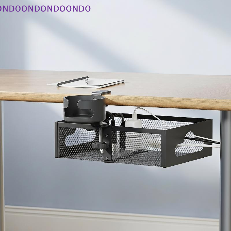 メタルデスククランプオーガナイザー カップホルダー付き メッ - Home Office Desk With Drawers のレビューと価格