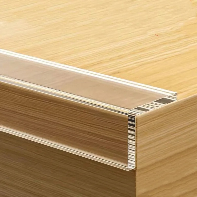 1ロール 2m/78.74インチ 透明エッジ保護ストリップ  - Desk Drawer Small のレビューと価格