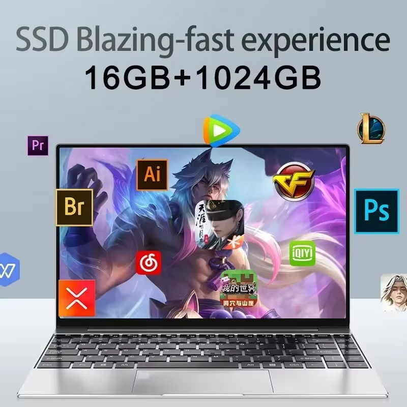 新型超薄型ノートパソコン 14.1インチ 16GB RAM  - Home Office Laptop のレビューと価格