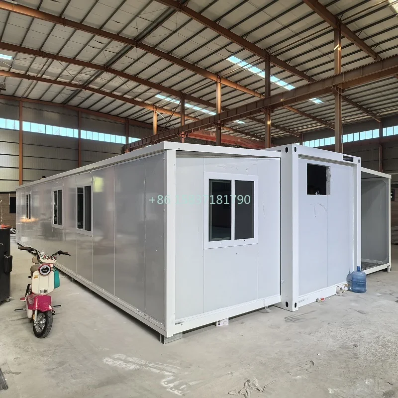 プレハブ折りたたみ式コンテナハウス、取り外し可能な両翼コンテ - Home Office Australia のレビューと価格