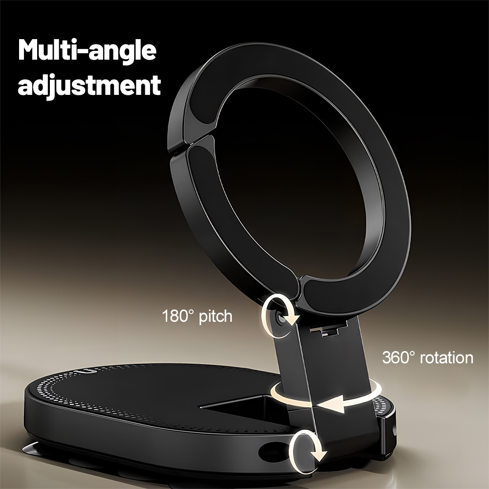 360 °   回転式3-in-1吸盤式マグネット携帯ホルダ - Laptop Stand Foldable のレビューと価格