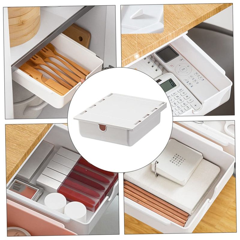 DT19 デスク下収納ボックス、ホームデスク用スライドアウト - Home Office Desk With Drawers のレビューと価格