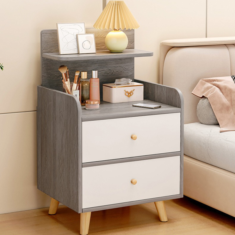 ベッドサイドキャビネットサイドテーブル高級モダンミニマリスト - Desk Drawer Small のレビューと価格