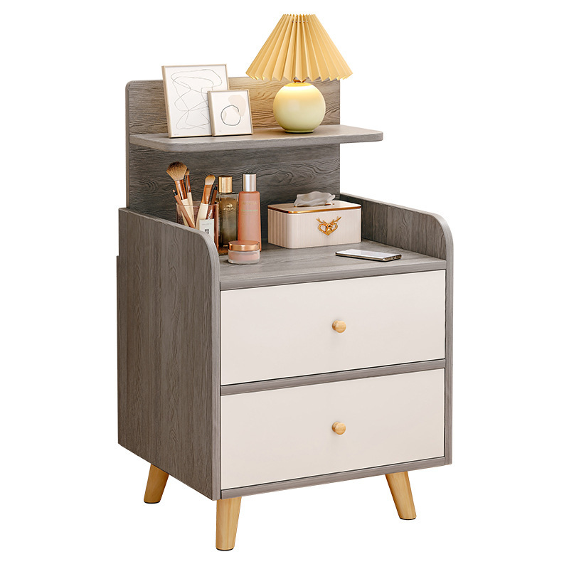 ベッドサイドキャビネットサイドテーブル高級モダンミニマリスト - Desk Drawer Small のレビューと価格