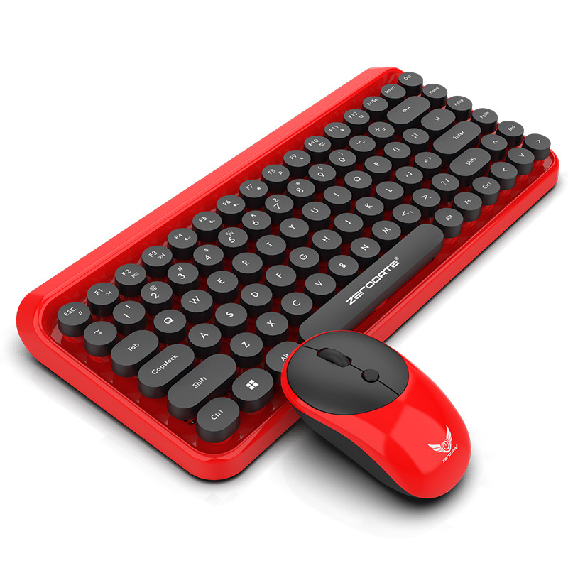 キーボードとマウスのセット,84キー,レトロスタイル,人間工 - Home Office Uk Number のレビューと価格