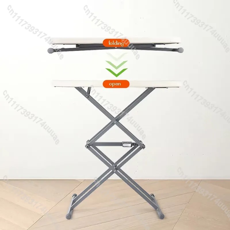 ポータブルスタンディングデスクライザー 高さ40-70cm調 - Laptop Stand Foldable のレビューと価格