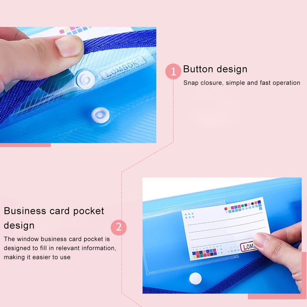 1-10 個防水 A4 A5 スナップボタンファイルフォルダ - Home Office Freelancer のレビューと価格