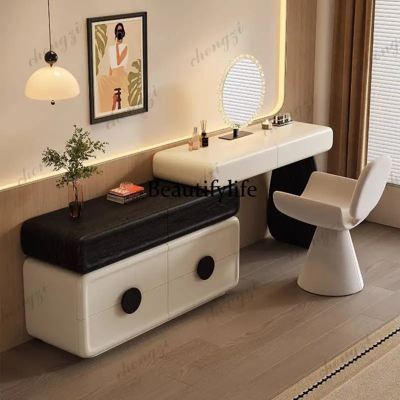 F182 PPP ヨーロッパ風棚付き化粧台収納スペース付き小 - Desk Drawer Small のレビューと価格