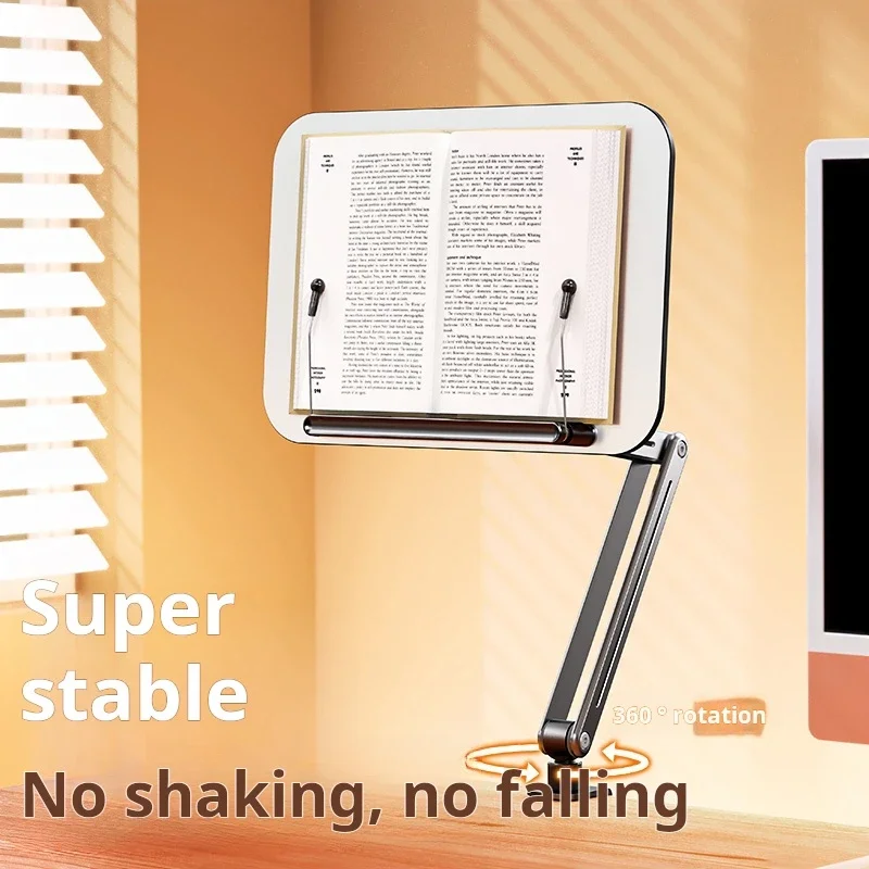読書用の調整可能なブックスタンド、パッド付きホルダー、折りた - Laptop Stand Foldable のレビューと価格