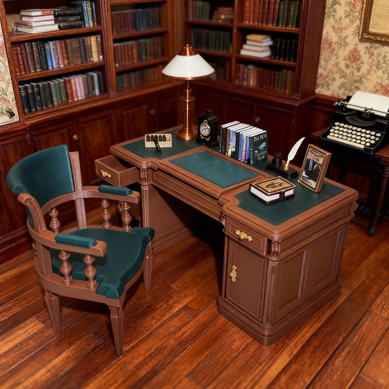 オリジナル 1/12 ミニチュアヴィンテージアメリカンスタイ - Home Office Freelancer のレビューと価格