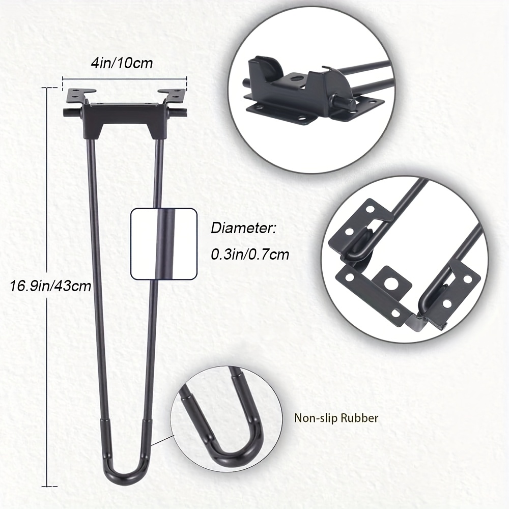 4本セット 320mm/420mm 折りたたみテーブル脚 ア - Laptop Stand Foldable のレビューと価格