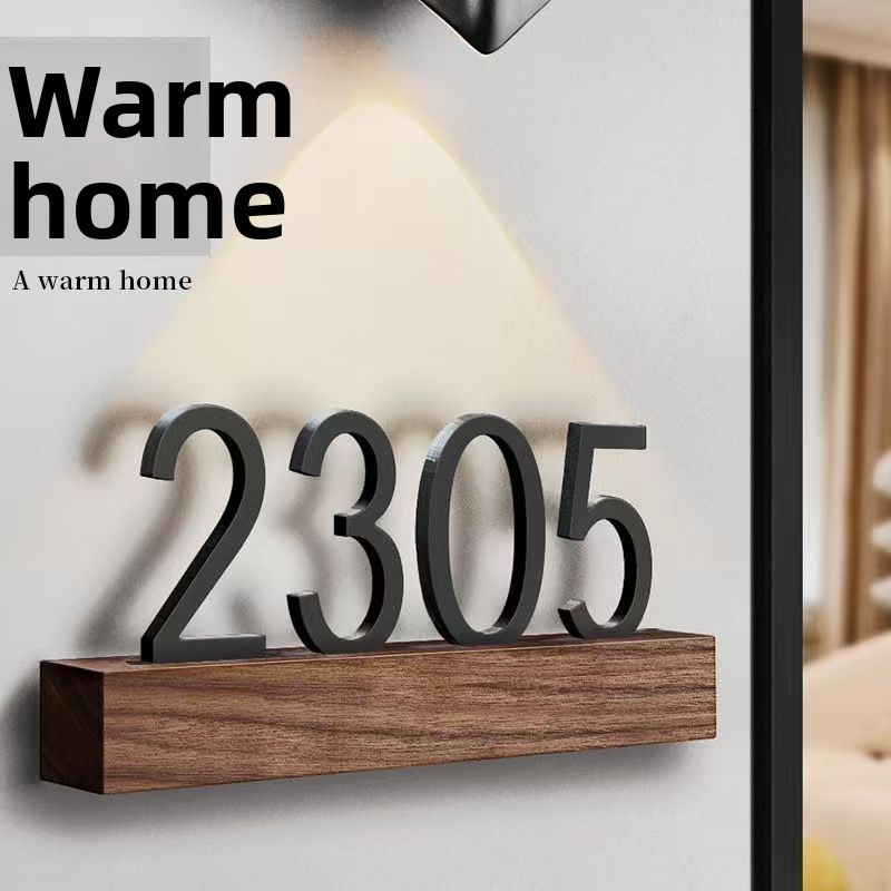 アクリル製ドアプレート ショップサイン カスタマイズされた家 - Address Home Office のレビューと価格