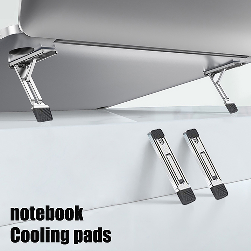亜鉛合金製ラップトップスタンド ミニ折りたたみ式脚 滑り止め - Laptop Stand Foldable のレビューと価格