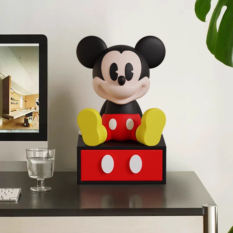 かわいいマウス型収納ボックス、デスクトップオーガナイザー、テ - Home Office Desk With Drawers のレビューと価格