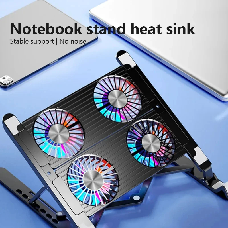 新しいノートパソコンクーラーベーススタンド折りたたみ式ノート - Laptop Stand Foldable のレビューと価格