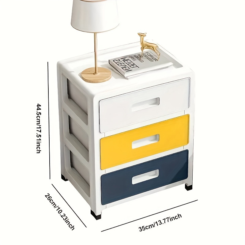 モダンミニマリストスタイルのベッドサイドテーブル - 省スペ - Desk Drawer Small のレビューと価格